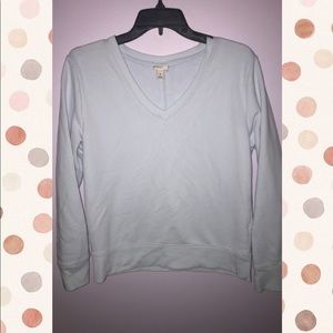 Light blue sweatshirt